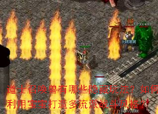 道士召唤兽有哪些隐藏玩法?如何利用宝宝打造多流派战斗风格? 道士召唤兽有哪些隐藏玩法?如何利用宝宝打造多流派战斗风格?