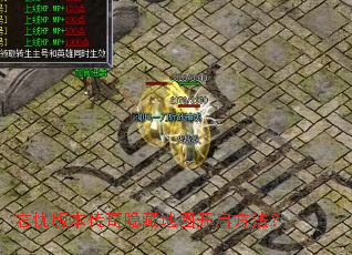 忘忧版本传奇隐藏地图开启方法? 忘忧版本传奇隐藏地图开启方法?