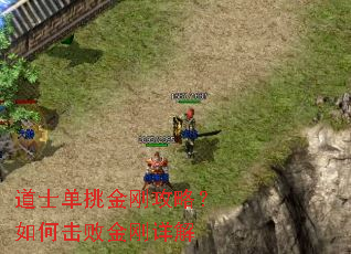 道士单挑金刚攻略?如何击败金刚详解 道士单挑金刚攻略?如何击败金刚详解