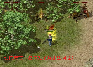 玩传奇前,应该先了解哪些问题? 玩传奇前,应该先了解哪些问题?