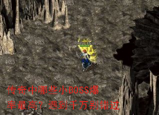 传奇中哪些小BOSS爆率最高?遇到千万别错过 传奇中哪些小BOSS爆率最高?遇到千万别错过