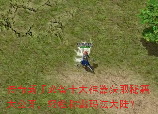 传奇新手必备十大神器获取秘籍大公开,轻松称霸玛法大陆? 传奇新手必备十大神器获取秘籍大公开,轻松称霸玛法大陆?