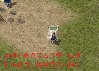 如何在妖杀复古传奇中快速提升战力,称霸玛法大陆? 如何在妖杀复古传奇中快速提升战力,称霸玛法大陆?