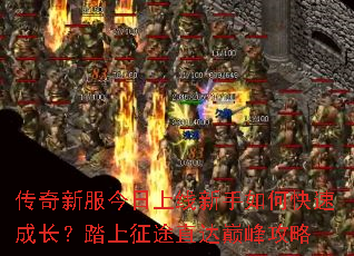 传奇新服今日上线新手如何快速成长?踏上征途直达巅峰攻略 传奇新服今日上线新手如何快速成长?踏上征途直达巅峰攻略