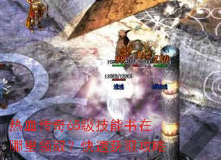 热血传奇65级技能书在哪里领取?快速获取攻略 热血传奇65级技能书在哪里领取?快速获取攻略