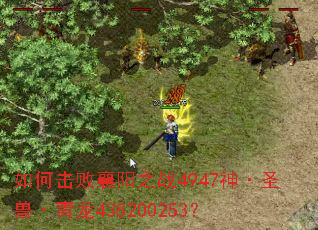 如何击败襄阳之战4947神·圣兽·青龙438200253? 如何击败襄阳之战4947神·圣兽·青龙438200253?