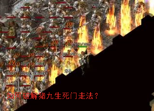 如何破解猪九生死门走法? 如何破解猪九生死门走法?