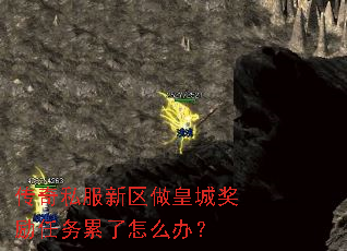 传奇私服新区做皇城奖励任务累了怎么办? 传奇私服新区做皇城奖励任务累了怎么办?