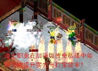 道士职业在加强版传奇私服中如何快速提升实力与打宝效率? 道士职业在加强版传奇私服中如何快速提升实力与打宝效率?
