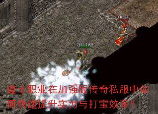 道士职业在加强版传奇私服中如何快速提升实力与打宝效率? 道士职业在加强版传奇私服中如何快速提升实力与打宝效率?