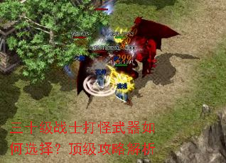 三十级战士打怪武器如何选择?顶级攻略解析 三十级战士打怪武器如何选择?顶级攻略解析