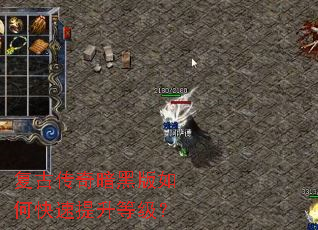 复古传奇暗黑版如何快速提升等级? 复古传奇暗黑版如何快速提升等级?