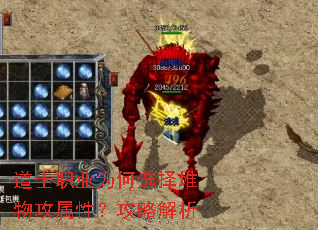 道士职业为何选择堆物攻属性?攻略解析 道士职业为何选择堆物攻属性?攻略解析