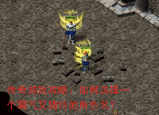 传奇游戏攻略:如何选择一个霸气又独特的角色名? 传奇游戏攻略:如何选择一个霸气又独特的角色名?