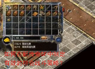 如何在新传奇SF中制定有效的帮会战斗策略? 如何在新传奇SF中制定有效的帮会战斗策略?