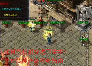 如何轻松捕捉虎卫宝宝?传奇法师必备攻略指南 如何轻松捕捉虎卫宝宝?传奇法师必备攻略指南