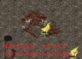 如何快速提升1.76传奇合击手游角色等级与装备获取攻略? 如何快速提升1.76传奇合击手游角色等级与装备获取攻略?