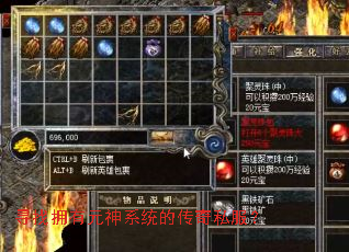 寻找拥有元神系统的传奇私服? 寻找拥有元神系统的传奇私服?