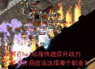 如何在haf私服快速提升战力?新手开局应该选择哪个职业? 如何在haf私服快速提升战力?新手开局应该选择哪个职业?