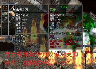 传奇私服战斗力数值究竟有何用?如何提升战斗力? 传奇私服战斗力数值究竟有何用?如何提升战斗力?