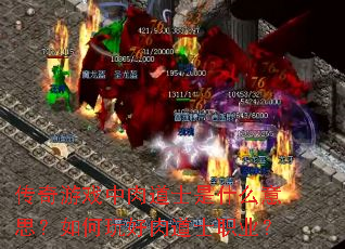 传奇游戏中肉道士是什么意思?如何玩好肉道士职业? 传奇游戏中肉道士是什么意思?如何玩好肉道士职业?