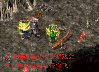 如何快速获取传奇游戏会员?攻略全解析带你飞 如何快速获取传奇游戏会员?攻略全解析带你飞
