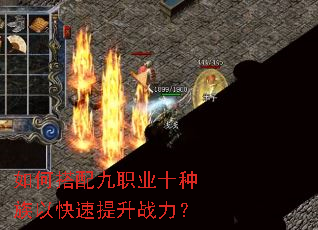 如何搭配九职业十种族以快速提升战力? 如何搭配九职业十种族以快速提升战力?
