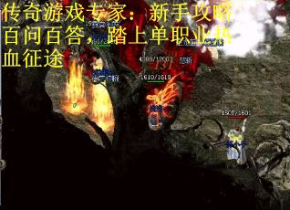 传奇游戏专家：新手攻略百问百答，踏上单职业热血征途
