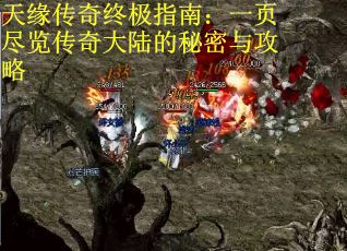 天缘传奇终极指南：一页尽览传奇大陆的秘密与攻略
