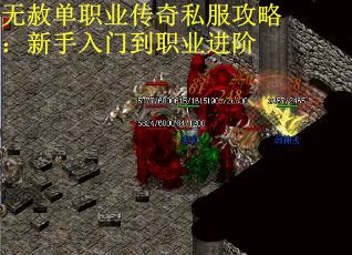 无赦单职业传奇私服攻略：新手入门到职业进阶