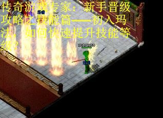 传奇游戏专家：新手晋级攻略之技能篇——初入玛法，如何快速提升技能等级？