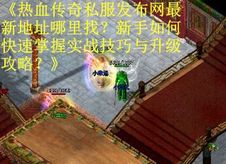 《热血传奇私服发布网最新地址哪里找？新手如何快速掌握实战技巧与升级攻略？》
