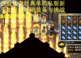 热血传奇经典单机私服新手如何快速刷装备与挑战BOSS终极指南？