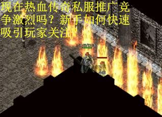现在热血传奇私服推广竞争激烈吗？新手如何快速吸引玩家关注？