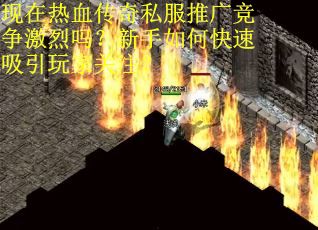 现在热血传奇私服推广竞争激烈吗？新手如何快速吸引玩家关注？
