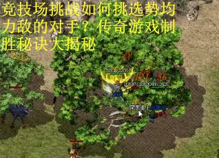 竞技场挑战如何挑选势均力敌的对手？传奇游戏制胜秘诀大揭秘