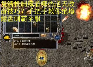 复活机制藏着哪些逆天改命技巧？手把手教你绝境翻盘制霸全服