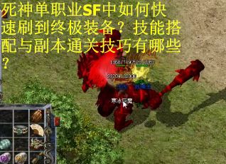 死神单职业SF中如何快速刷到终极装备？技能搭配与副本通关技巧有哪些？